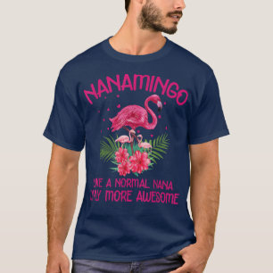 T-shirt Nanamingo Comme Un Flamant rose Normale De Nana Gr