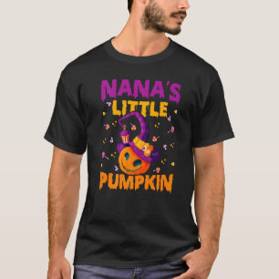 T-shirt Nana's Little Pumkin Halloween Costume Witch Pump