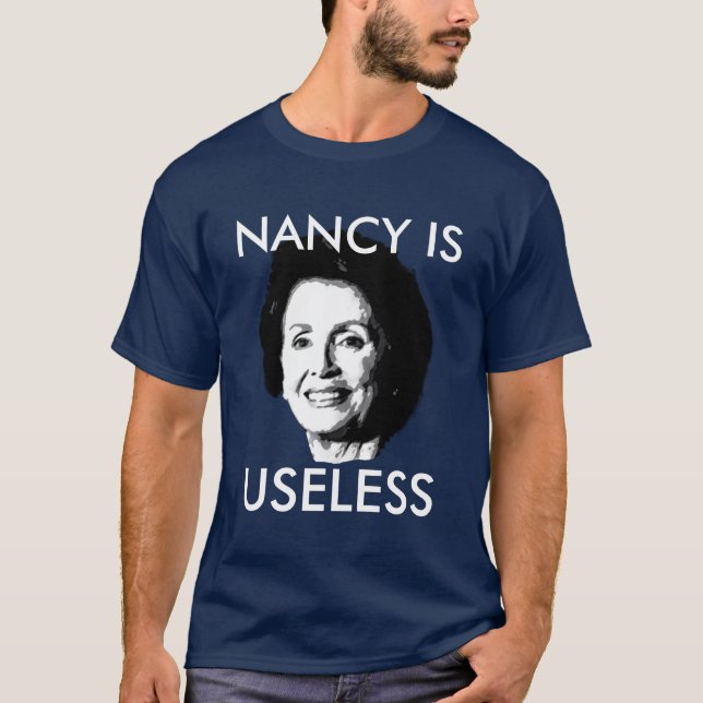 T-SHIRT NANCY PELOSI EST INUTILE (Devant)