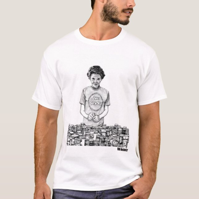 T-shirt Nancy Reagan (Devant)