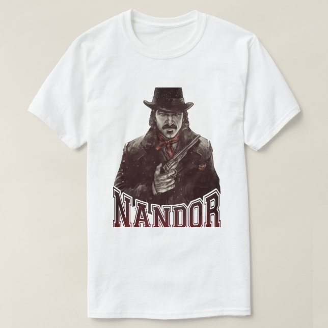 T-shirt Nandor Western Gunslinger (Design devant)