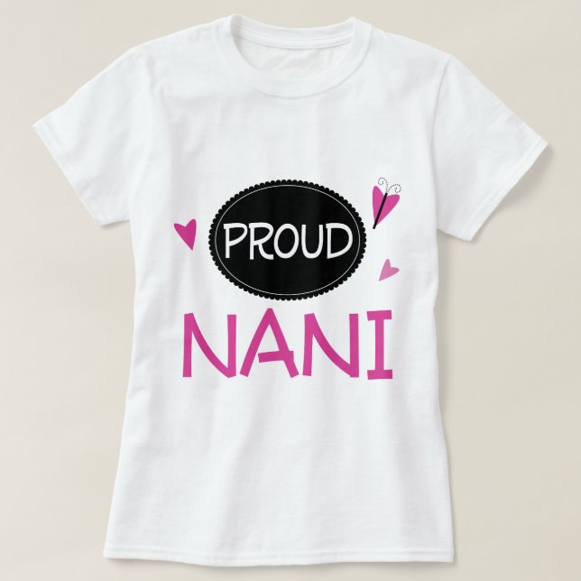 T-shirt Nani fier (Design devant)
