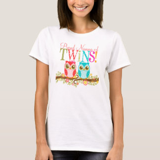 T-shirt Nanna fier des jumeaux ! Chemise mignonne de