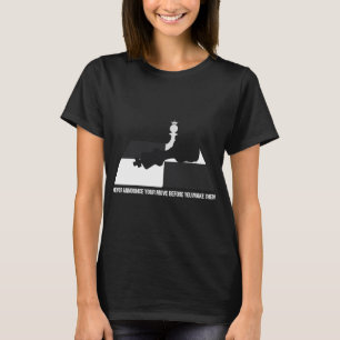 T-shirt N'annoncez jamais votre coup avant de le faire
