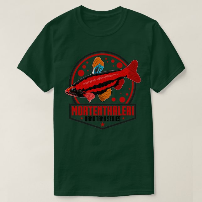 T-shirt Nannostomus mortenthaleri Nanotank Nano (Design devant)