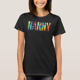 T-shirt Nanny Appréciation Day Tee Tee Pour Les Femmes Pou