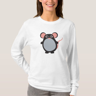 T-shirt nano de douille de Hanes des *Women long,
