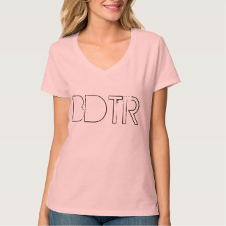 T-shirt nano de V-Cou de Hanes des femmes