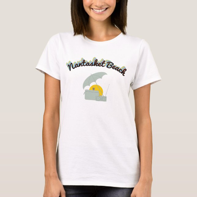 T-shirt Nantasket Beach Hull Ma 2 (Devant)