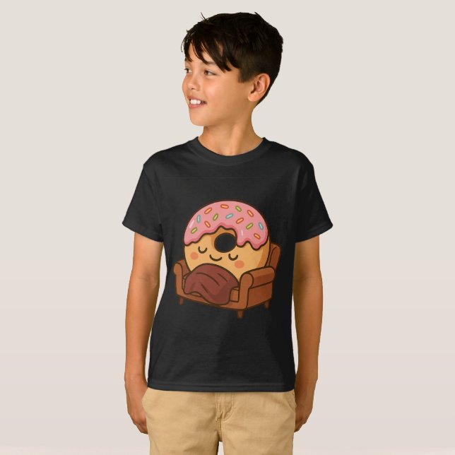 T-shirt Nap de Donut cosy (Devant entier)
