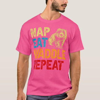 T-shirt Nap Mange Waddle Wombat Propriétaire Animaux austr