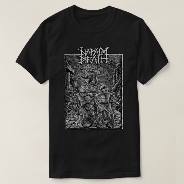 T-shirt Napalm Death  (Design devant)