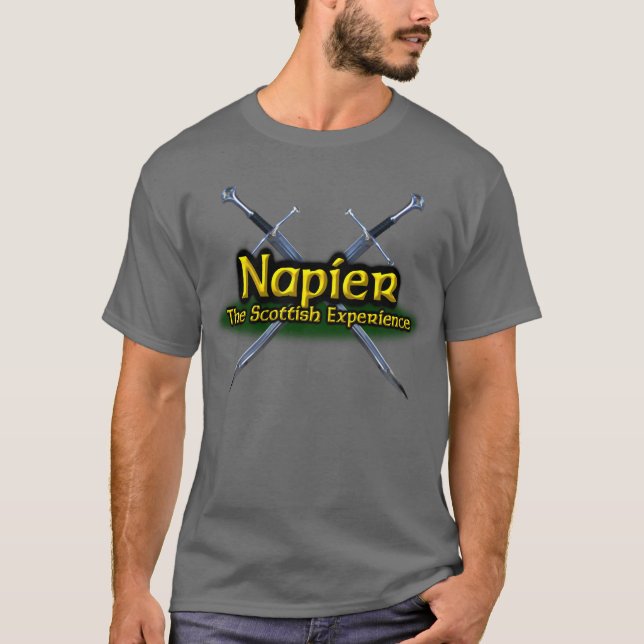 T-shirt Napier The Scottish Experience Clan (Devant)