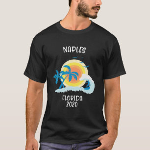 T-shirt Naples Florida Vacances Surf Plage Voyage en famil