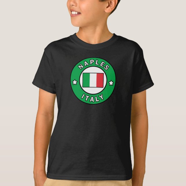 T-shirt Naples Italie (Devant)