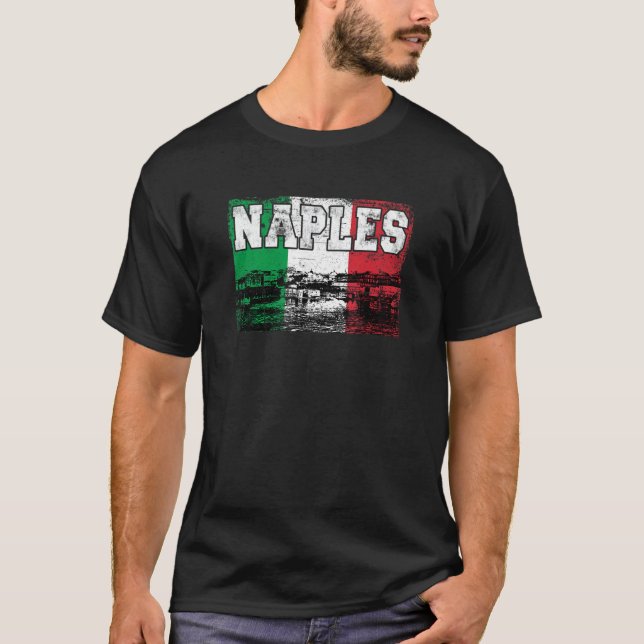 T-shirt Naples Italie Europe (Devant)