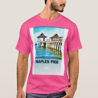 T-shirt Naples Pier Travel Floride