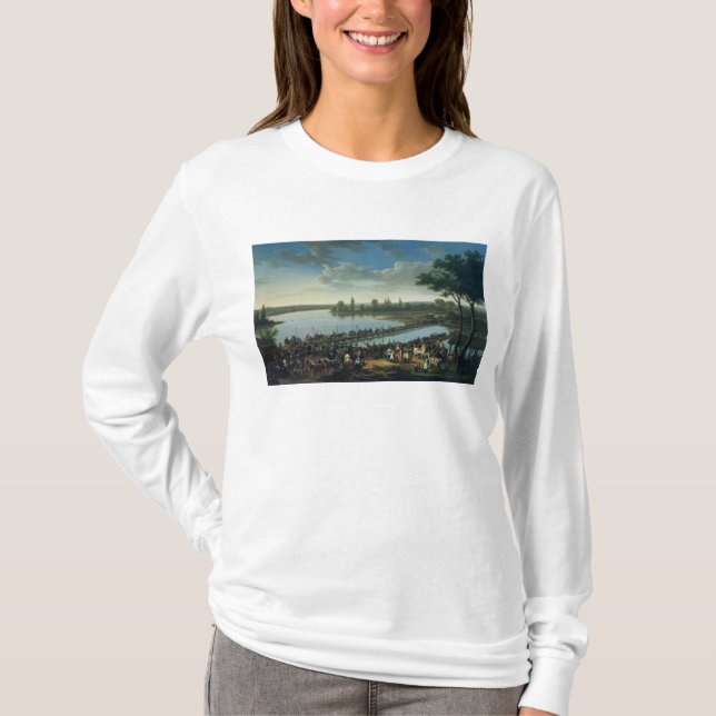 T-shirt Napoléon avant la bataille de Wagram (Devant)