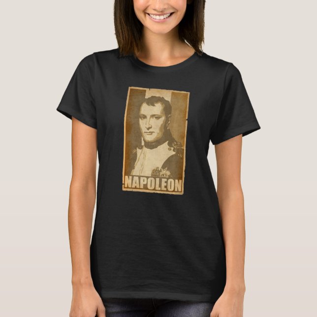 T-shirt Napoleon Bonaparte Torn Propaganda Poster (Devant)