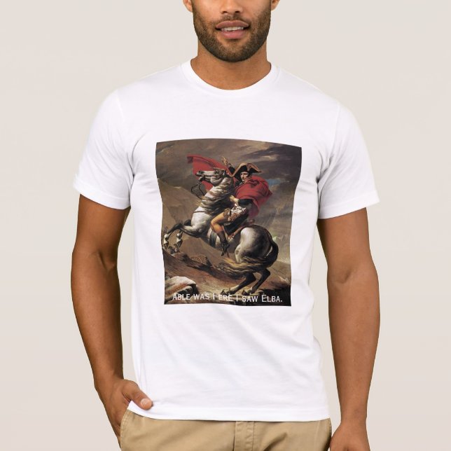 T-shirt Napoléon - capable était I avant que j'aie vu (Devant)