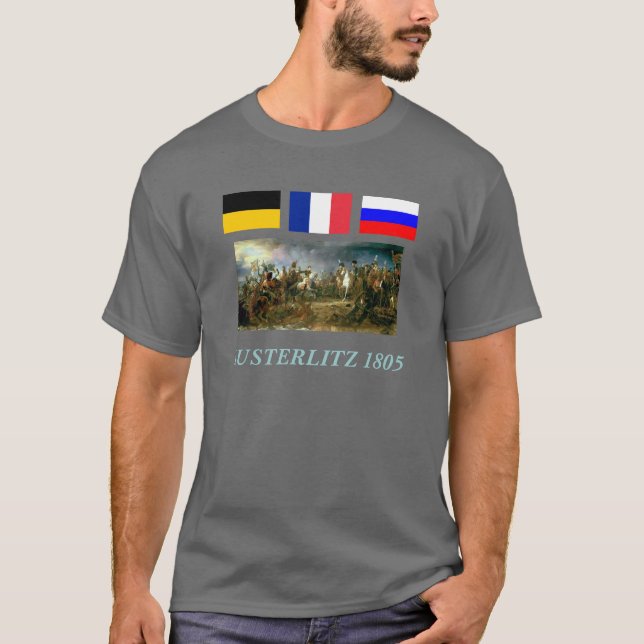 T-shirt Napoléon chez Austerlitz (Devant)