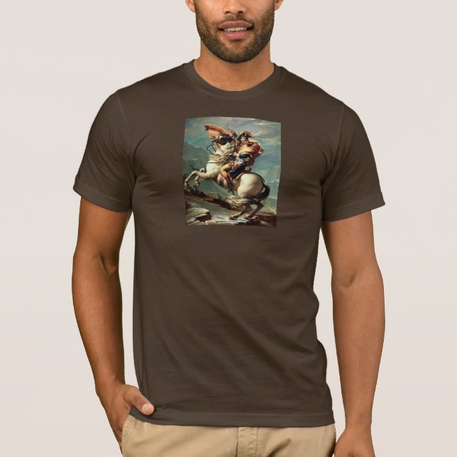 T-shirt Napoléon croisant les Alpes (Devant)