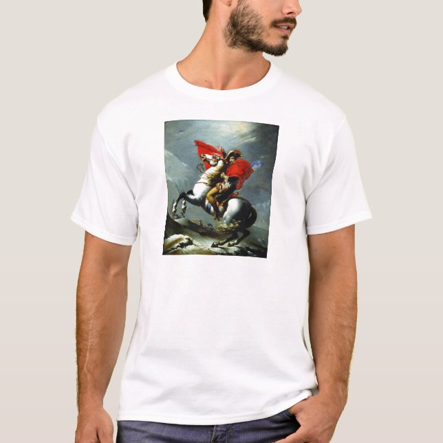 T-shirt Napoléon croisant les Alpes (Devant)