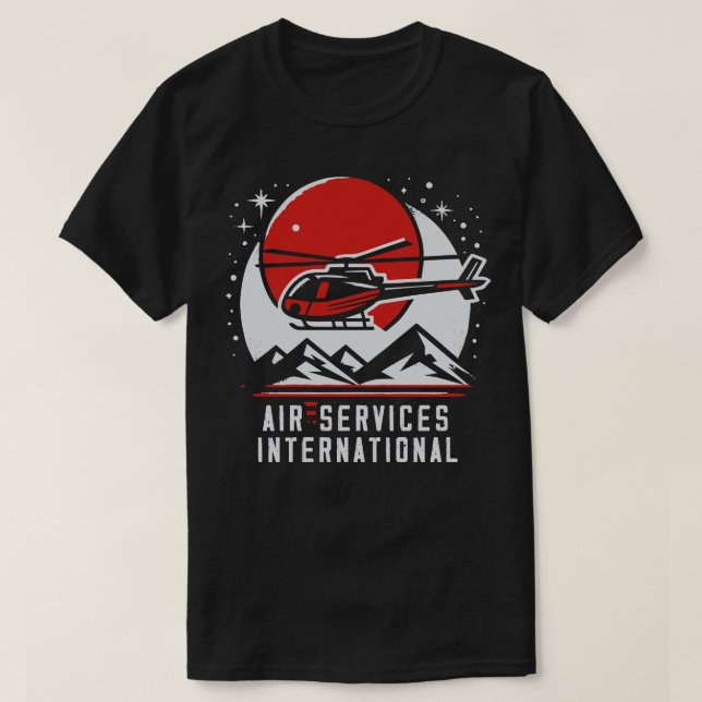 T-shirt Napoleon Dynamite Air Services 1 (Design devant)