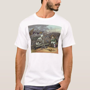 T-shirt Napoléon et squelette, 18ème