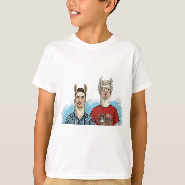 T-shirt Napoléon LLama-mite (Devant)