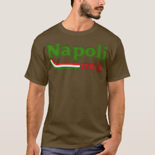 T-shirt Napoli Italia Retro Italie Design