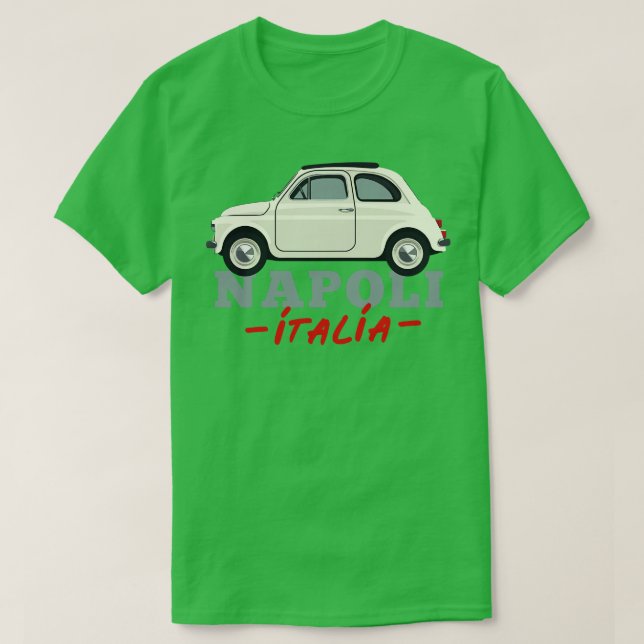 T-shirt Napoli Italia Retro Italie Design (Design devant)