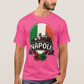 T-shirt Napoli Italia Retro Italie Design 2