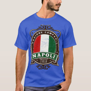 T-shirt Napoli Italia Retro Italie Design 2