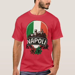T-shirt Napoli Italia Retro Italie Design 3