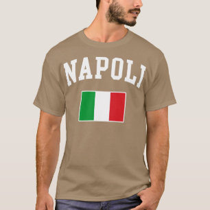 T-shirt Napoli Italie Drapeau Italia Italiano Italiano