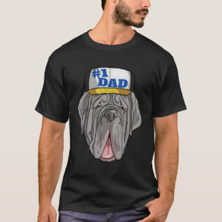 T-shirt Napolitain Mastiff 1 Papa Fête des pères