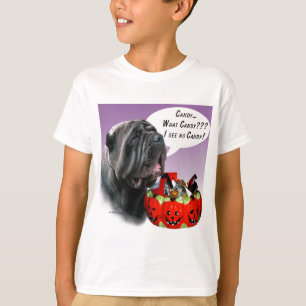 T-shirt Napolitain Mastiff bonbon d'Halloween