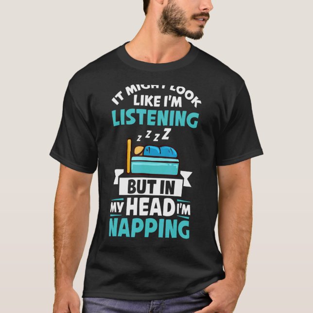 T-shirt Napping Sleep Dream Naps Sommeil Couchage Couche 2 (Devant)
