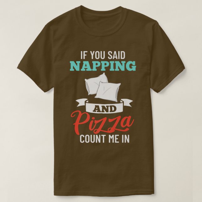 T-shirt Napping Sleep Dream Sleeping Naps Bed Couch Premiu (Design devant)
