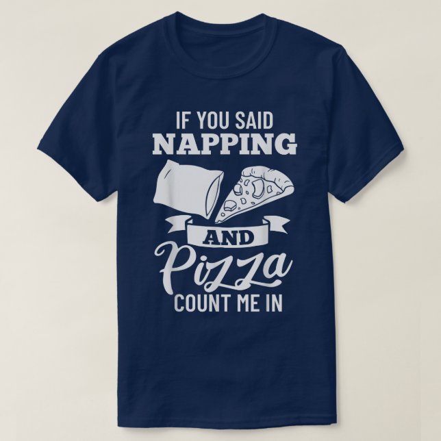 T-shirt Napping Sleep Dream Sleeping Naps Couch Lit 2498 (Design devant)