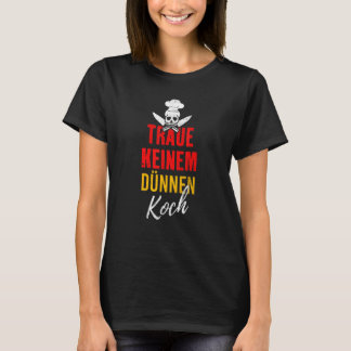 T-shirt N'approuve aucune citation de chef de grillade min