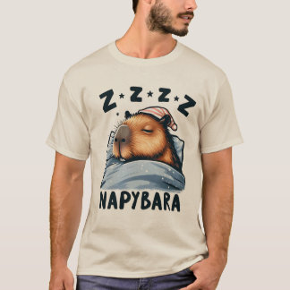 T-shirt Napybara - Sleeping Capybara