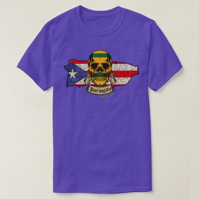 T-shirt Naranjito Isla de Porto Rico (Design devant)
