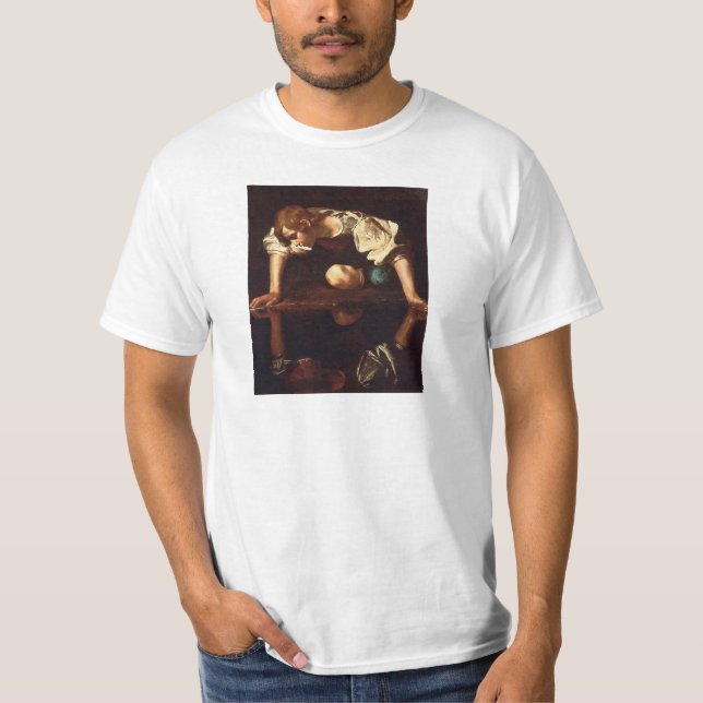 T-shirt Narcissus Caravaggio (Devant)