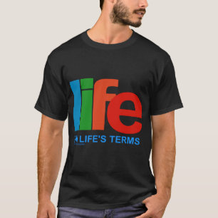 T-shirt Narcotiques Anonymous Life On Life&x27 ; s Termes