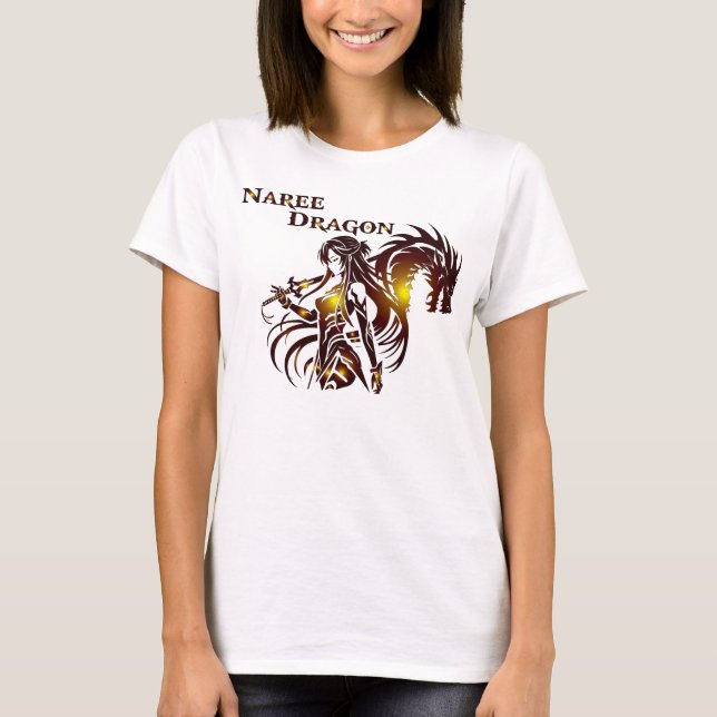 T-shirt Naree Dragon Women Shirt (Devant)