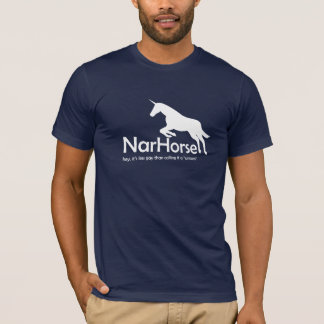 T-shirt NarHorse (blanc)