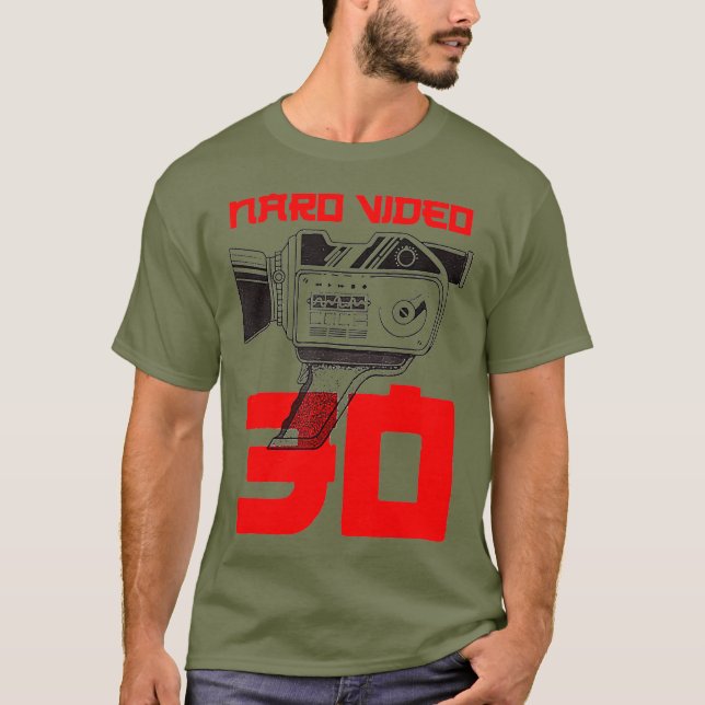 T-shirt Naro Video Since 1989 Camera Graphic T (Devant)