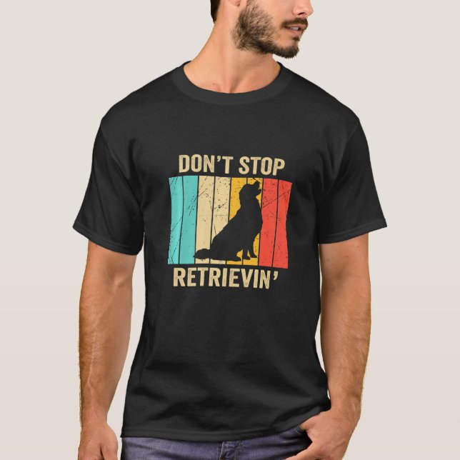 T-shirt N'arrêtez pas de récupérer des femmes d'âge d'or (Devant)